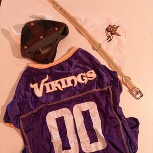 NFL Minnesota Vikings Purple and White Dog Jersey